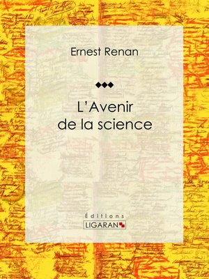 cover image of L'avenir de la science